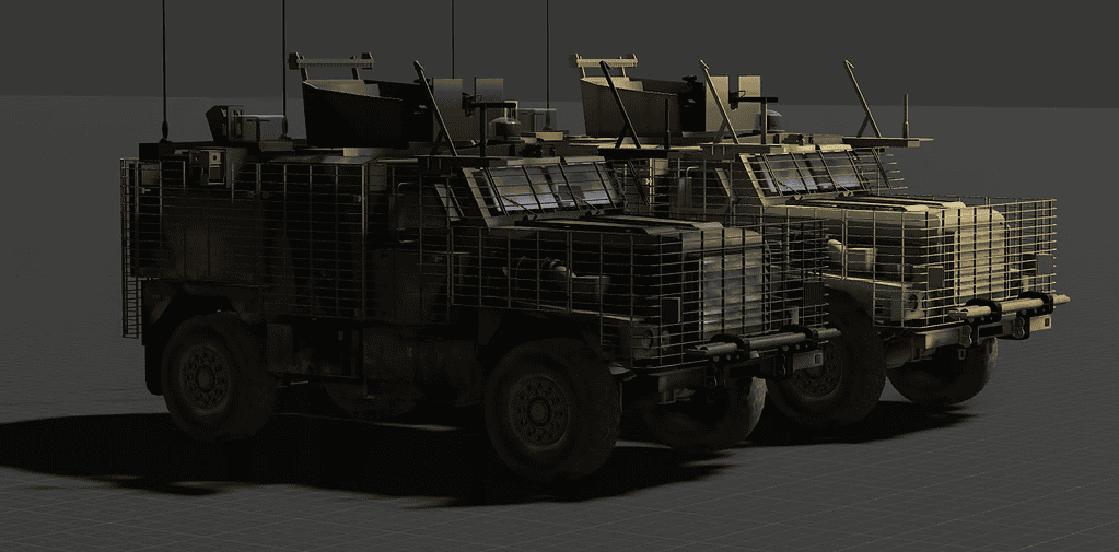 Cougar Ridgeback 4x4 MRAP - SFZ4