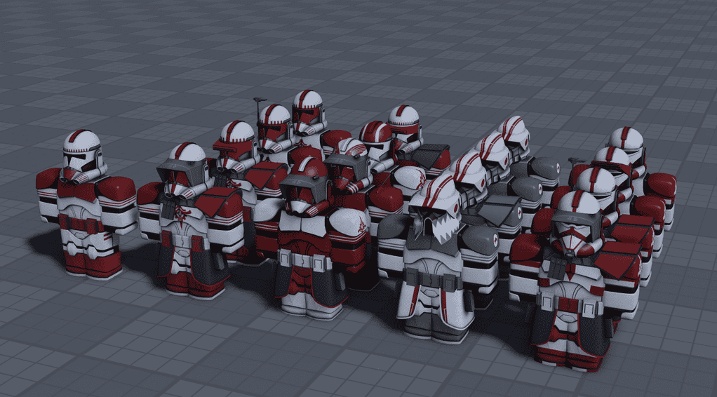 Clone Wars Coruscant Guard Morphs Bundle - SFZ4