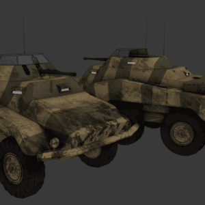 SdKfz.234/1 Recon Vehicle