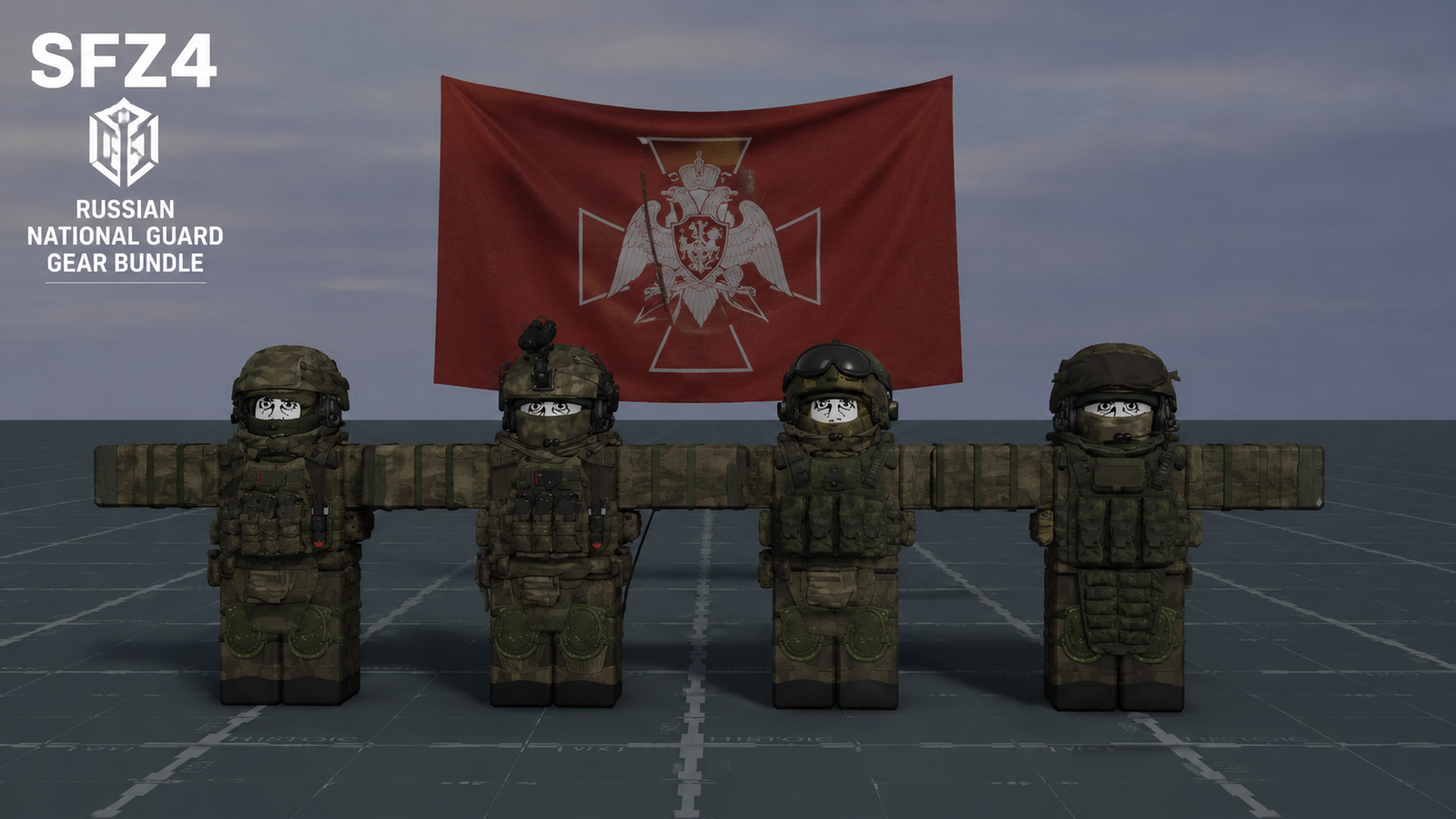Russian National Guard Gear Bundle