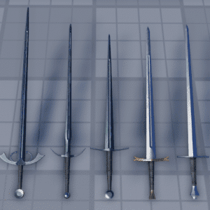 PBR Medieval Sword Pack