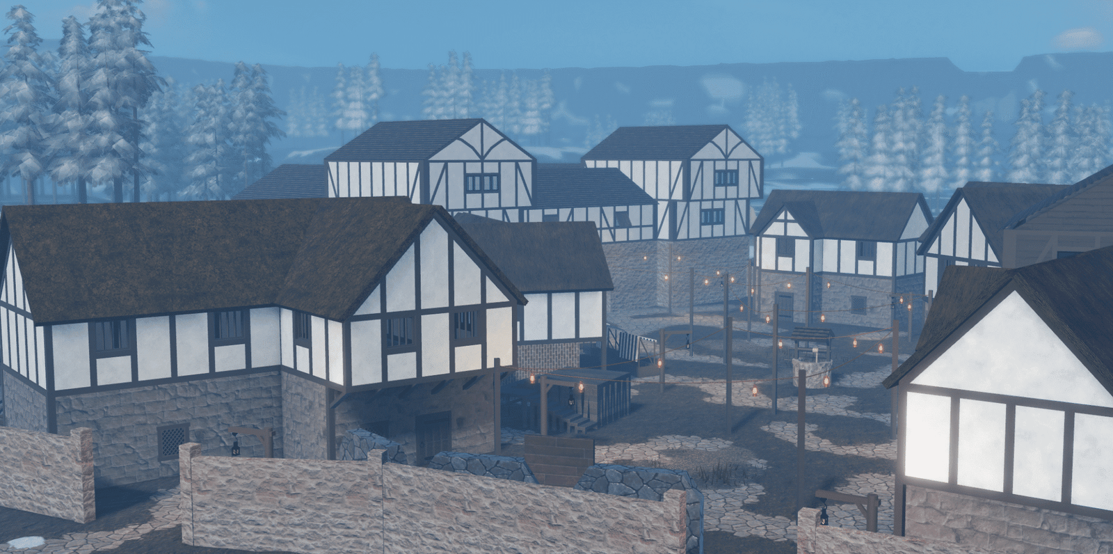 Huge Winter Medieval Map - SFZ4