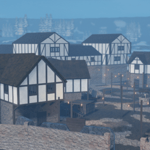 Huge Winter Medieval Map