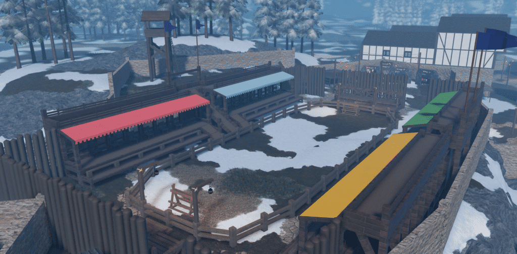 Huge Winter Medieval Map - SFZ4