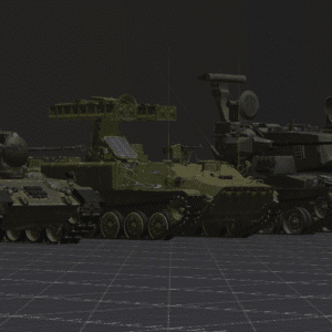 Custom Anti Aircraft Vehicle System Bundle