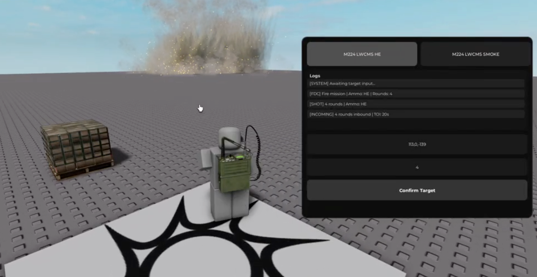 MORTAR FIRE MISSION SYSTEM
