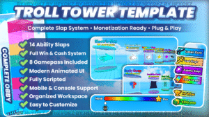 Ultimate Slap Tower Game Template