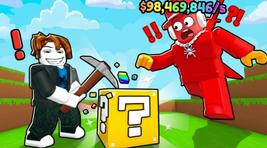 Break a Lucky Block Game Template