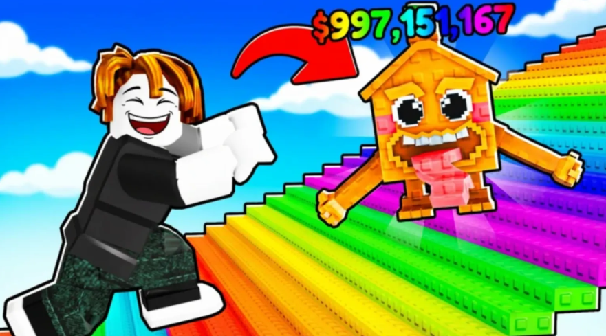 Jump Stairs For Brainrots Game Template