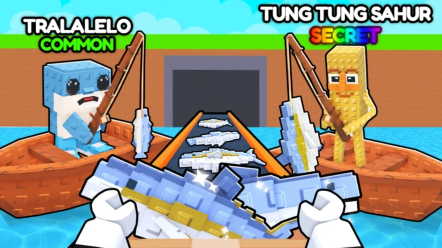 My Fishing Brainrots Game Template