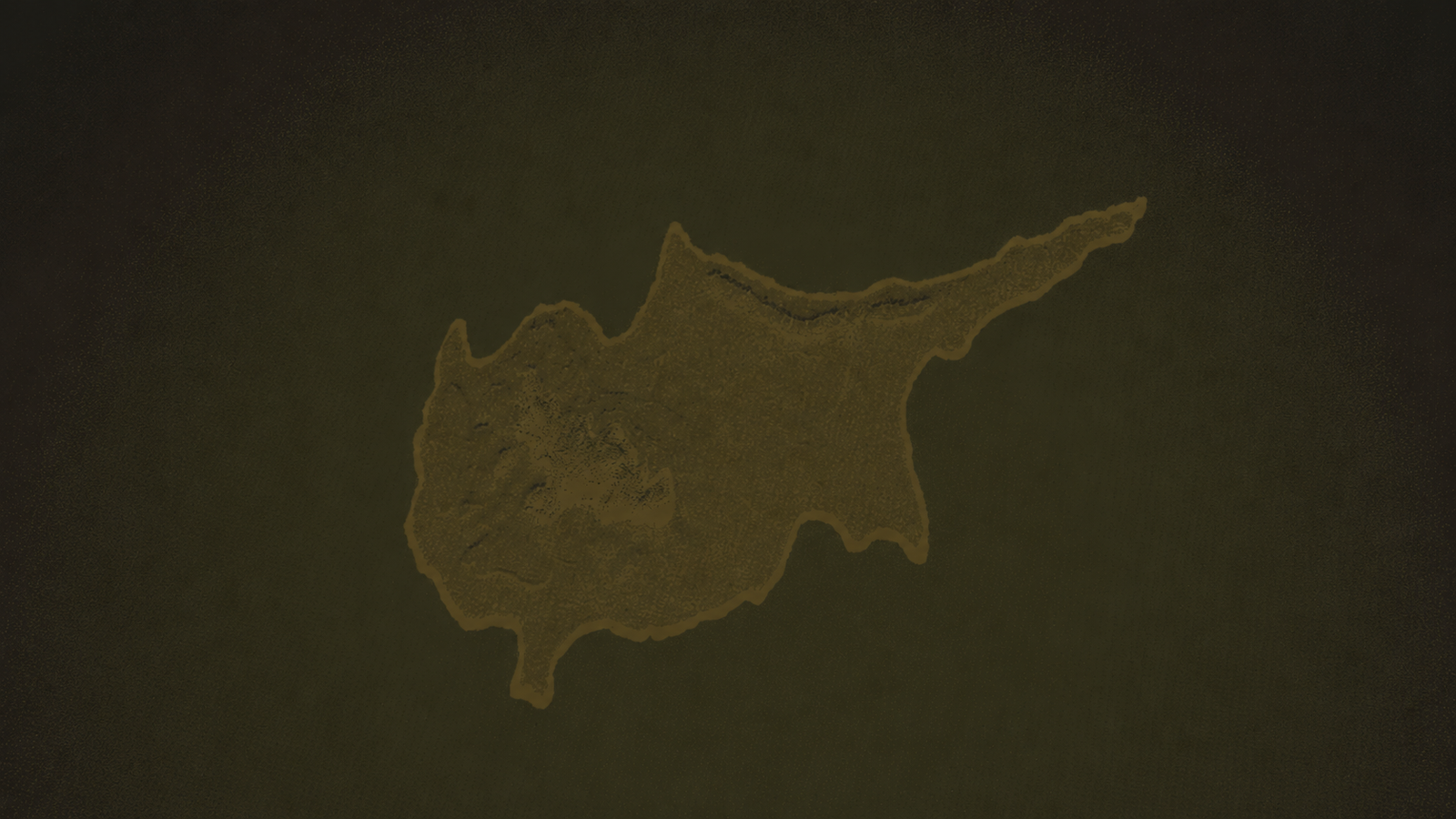 Cyprus Terrain Map