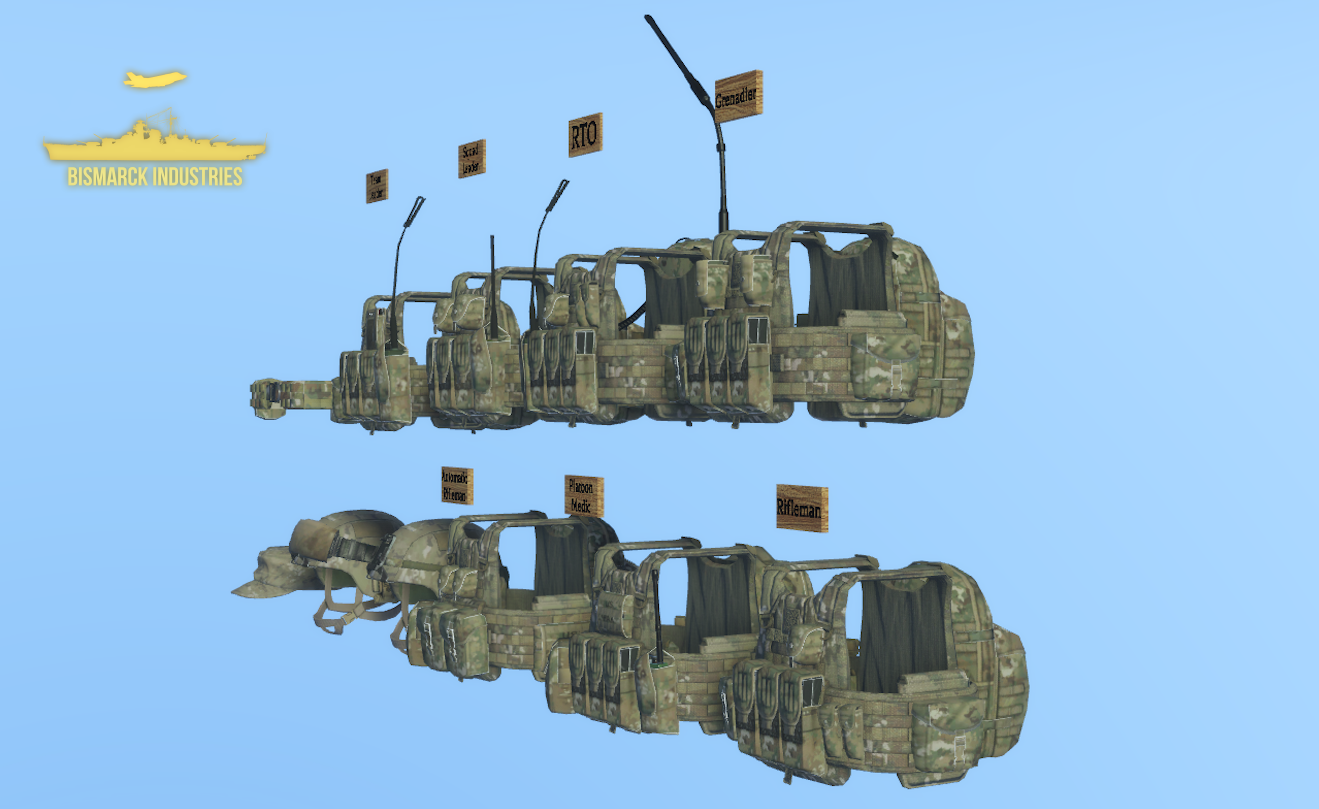 US OCP Helmet and Vest Pack 2 US OCP Helmet and Vest Pack 2